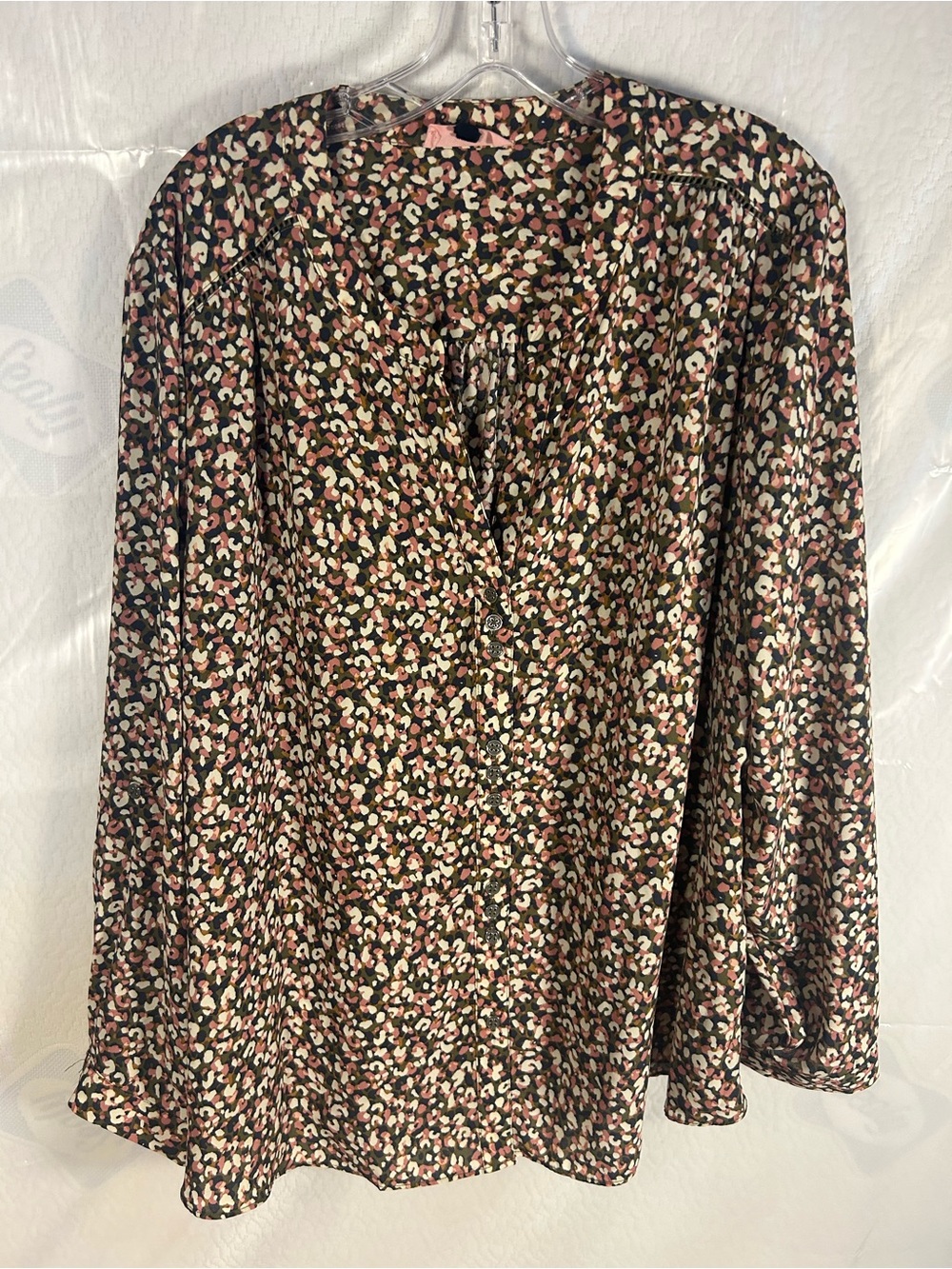 East Adeline floral V neck blouse